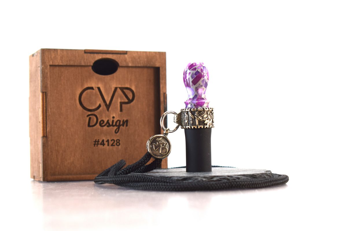 CVP Design Mouth Tip #4128 Purple Sparkle