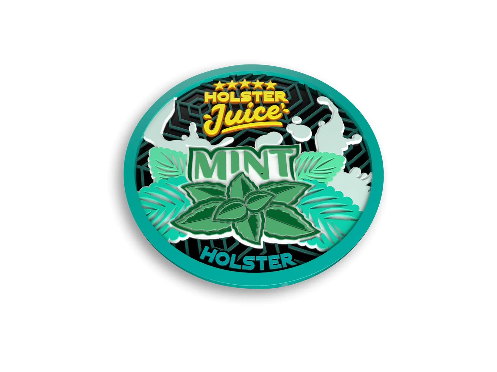 Holster Hookah Drink Coaster Juice Mint