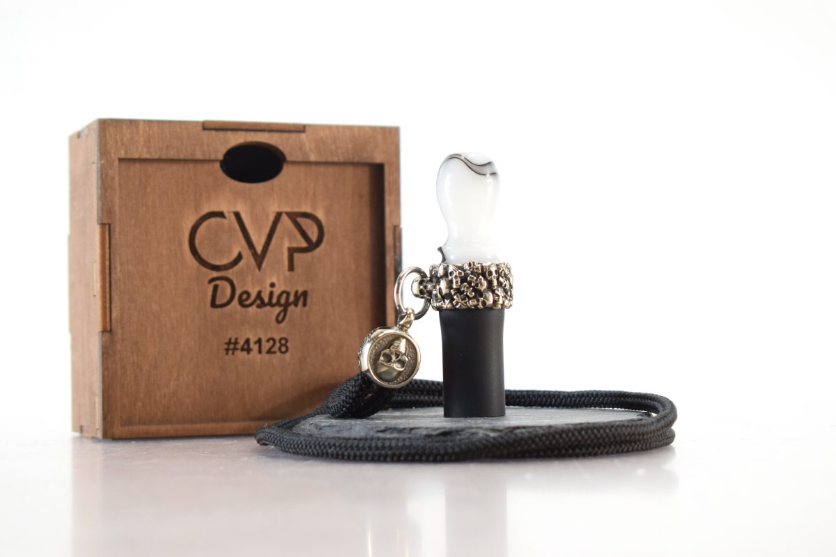 CVP Design Mouth Tip #4128 Weiß Schwarz