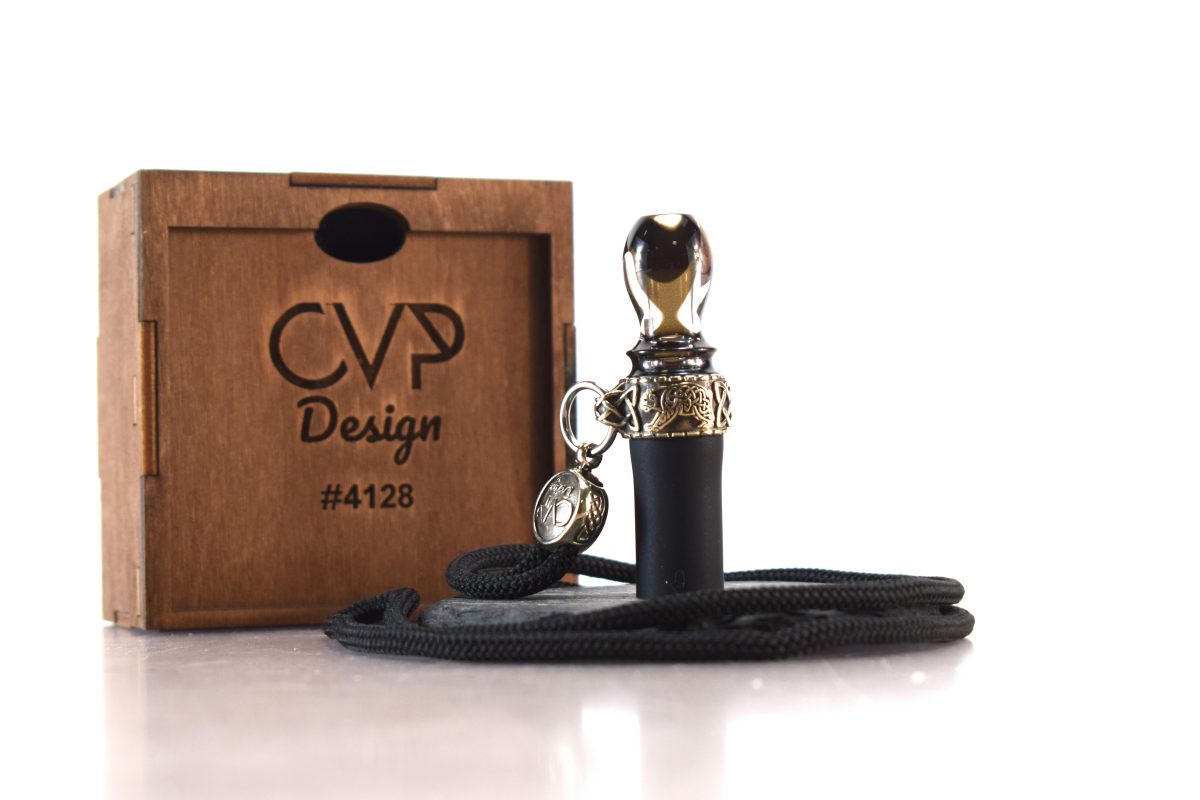 CVP Design Mouth Tip #4128 Clear Schwarz