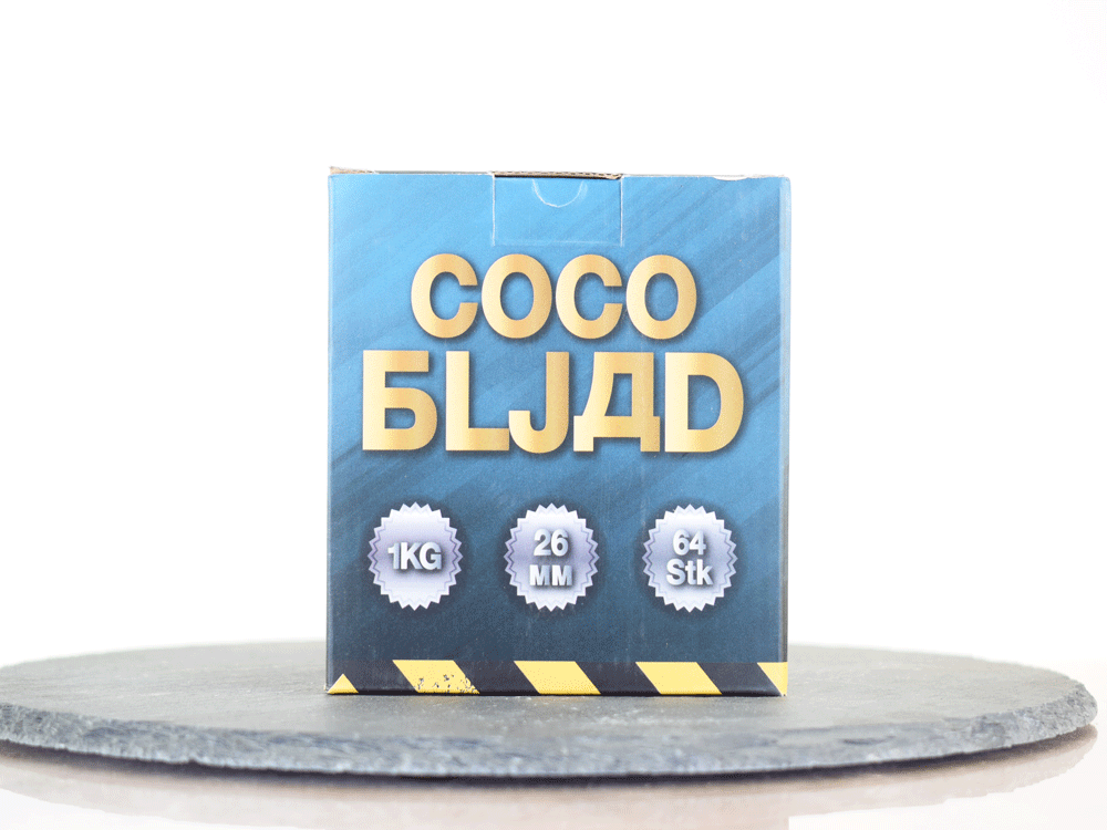 Coco Bljad Naturkohle 26mm 1Kg
