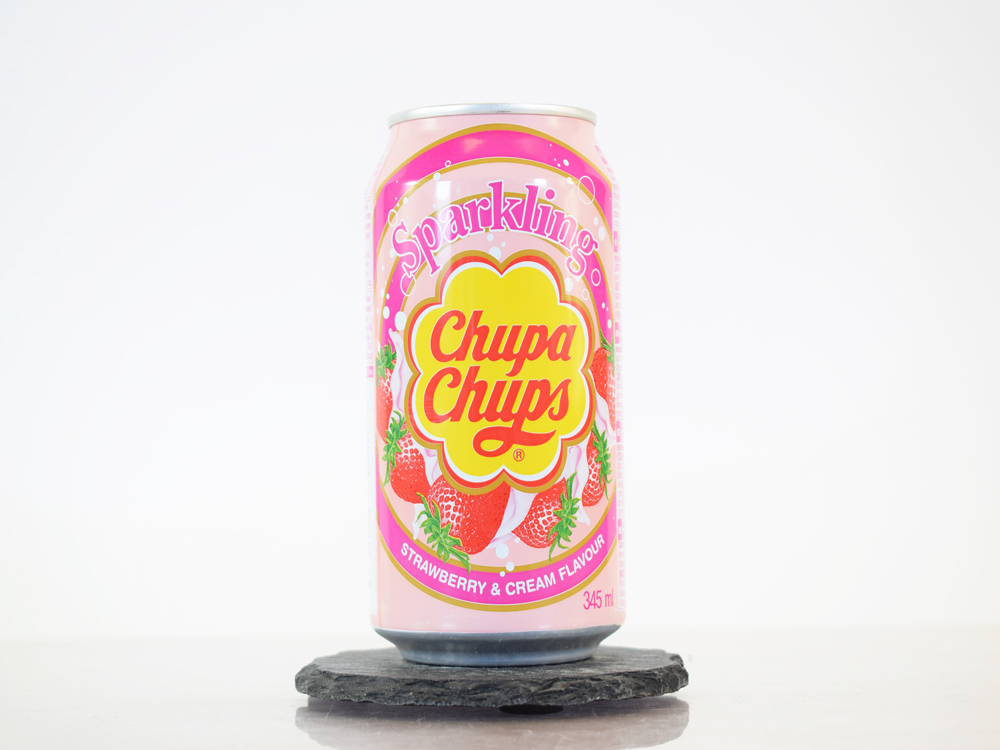 Chupa Chups Getränk 345ml Sparkling Erdbeere