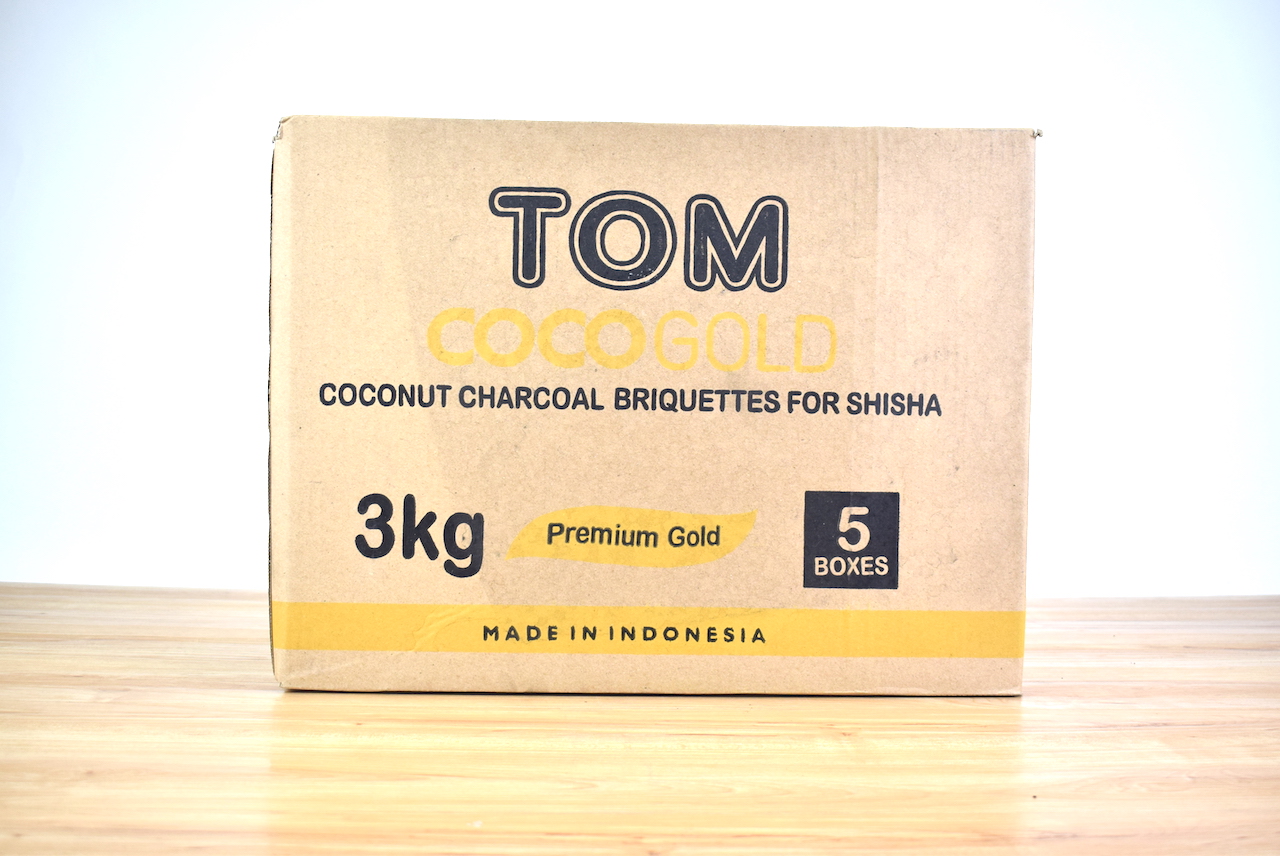Tom Cococha Naturkohle Gold 25mm 15kg