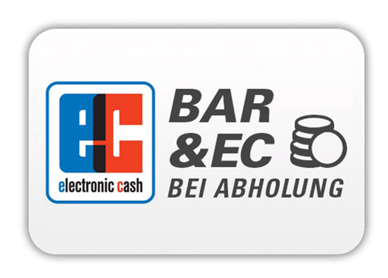 Bar & EC bei Abholung
